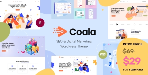 Coala - SEO & Digital Marketing WordPress Theme
