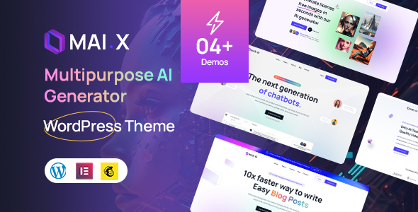 Maix - AI Generator WordPress Theme
