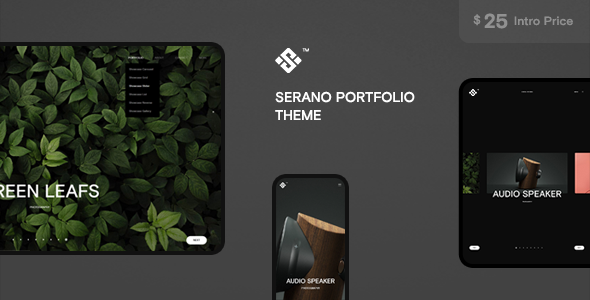 Serano - Creative Portfolio Theme