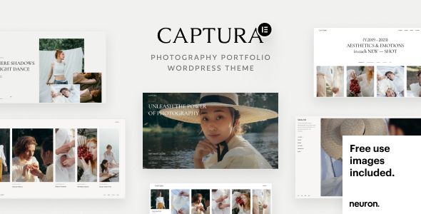 Captura - Photography Portfolio WordPress Theme