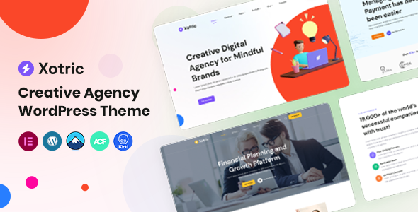 Xotric - Creative Agency WordPress Theme