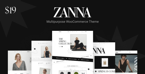 ZANNA - Elementor WooCommerce Theme