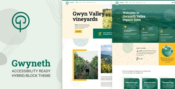Gwyneth - Accessible WordPress Block Theme