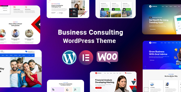 Consua - Business Consulting WordPress Theme