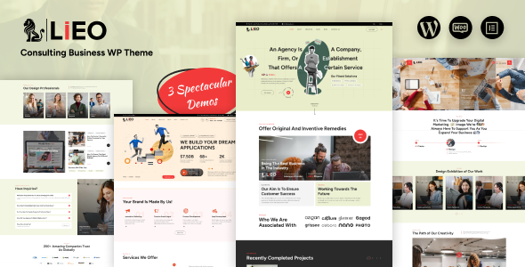 LIEO - Business Consulting Theme