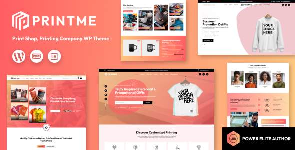 Printme - Printing Services WooCommerce Theme