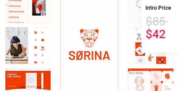 Sørina - Creative Portfolio Theme
