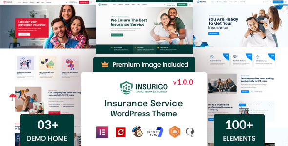 Insurigo - Insurgance WordPress Theme