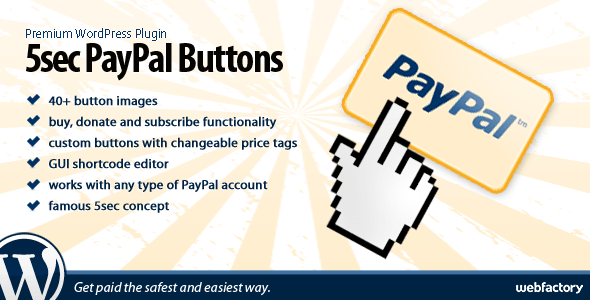 5sec PayPal Buttons