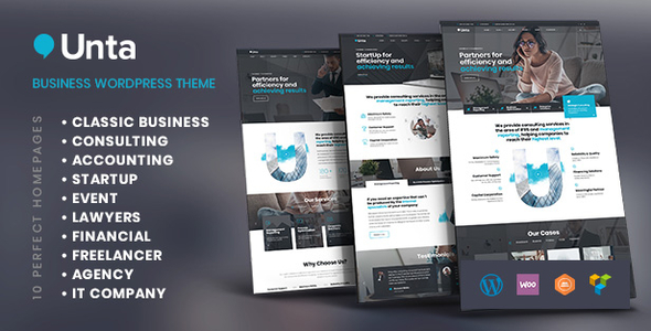 Unta - MultiPurpose Business WordPress