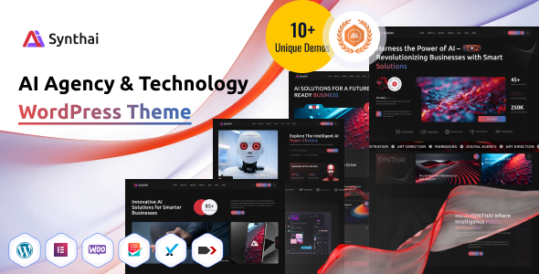 Synthai - AI Agency & Technology WordPress Theme