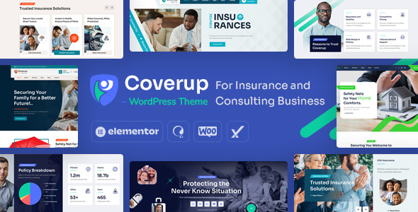CoverUp - Insurance & Consulting Business WordPress Theme