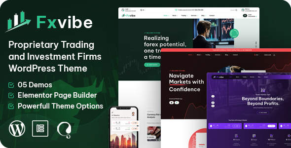 FXvibe - Forex Prop Firm WordPress Theme