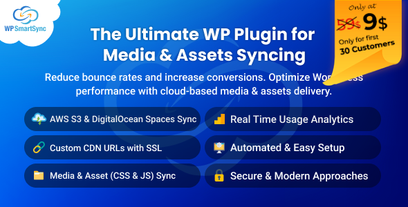 WP SmartSync - Wordpress Plugin for Media & Assets CDN / Cloud Storage