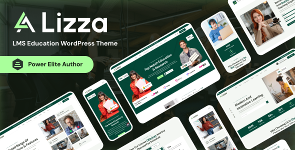 Lizza - LMS Education WordPress Theme