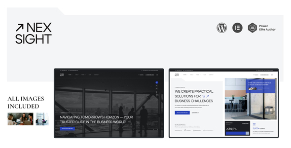 Nexsight - Business & Finance Company WordPress Theme