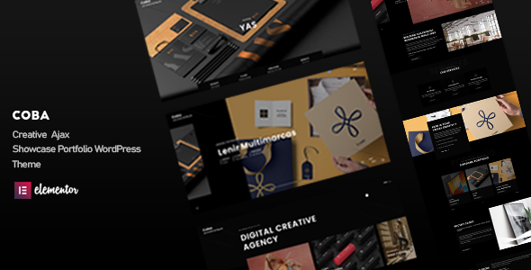 Coba - Ajax Portfolio WordPress Theme