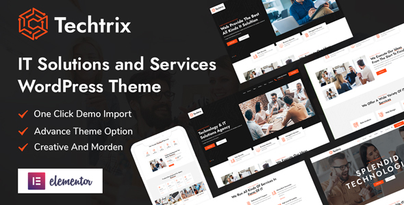Techtrix - IT Solutions & Services WordPress Theme