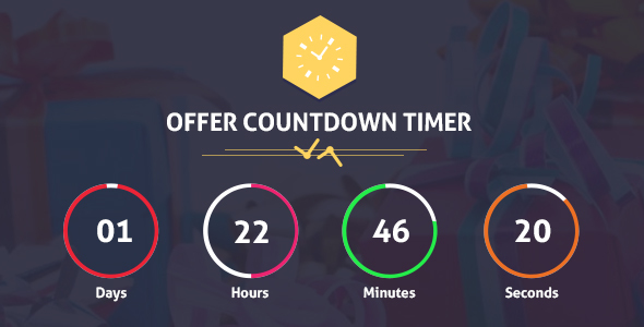 Offer CountDown Timer Pro WordPress Plugin for Events/Products/Offers