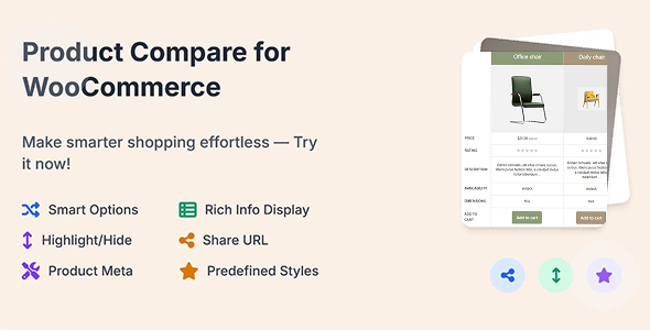 Product compare For WooCommerce