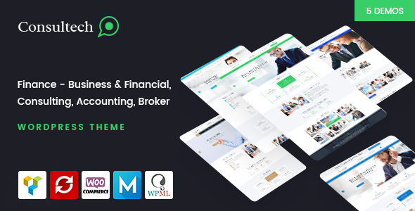 Consultech | Consulting WordPress Theme