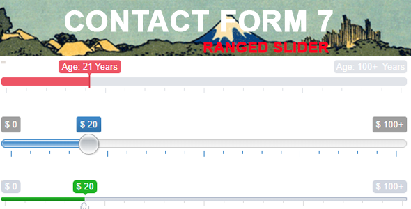 Contact Form 7 Range Slider