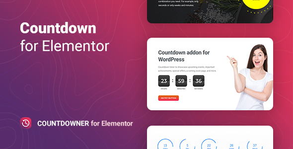 Countdower – Countdown Timer for Elementor