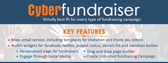 Cyber fundraiser