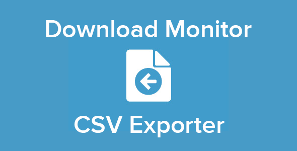 Download Monitor - CSV Exporter