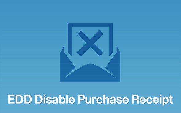 Easy Digital Downloads - Disable Purchase Receipt
