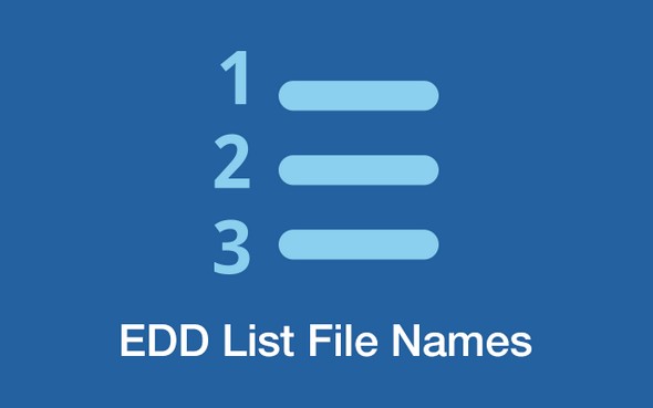 Easy Digital Downloads - List File Names