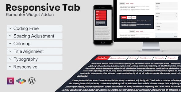 Responsive Tab for Elementor