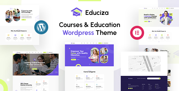 Educiza | Courses & Education WordPress Theme