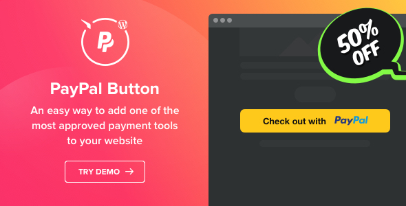 WordPress PayPal Button Plugin