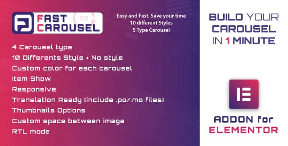 Fast Carousel for Elementor