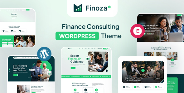 Finoza | Finance Consulting WordPress Theme