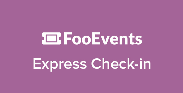 FooEvents Express Check-in