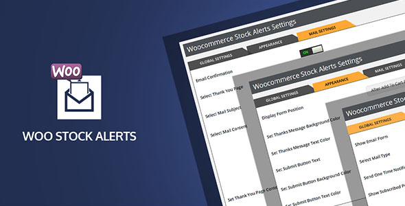 Woo Stock Alert Plugin for WooCommerce Stores and Shops