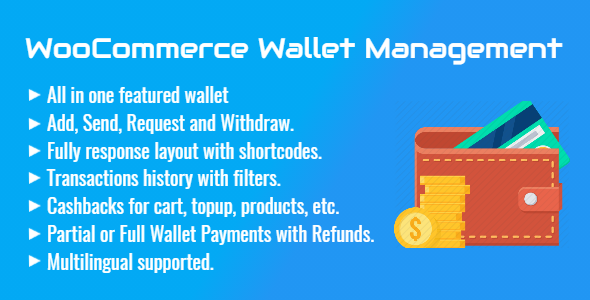 WooCommerce Wallet Management | All in One