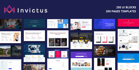 Invictus - Creative MultiPurpose WordPress Theme