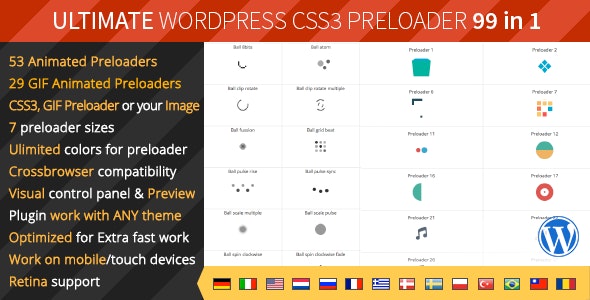 Ultimate WordPress Preloader