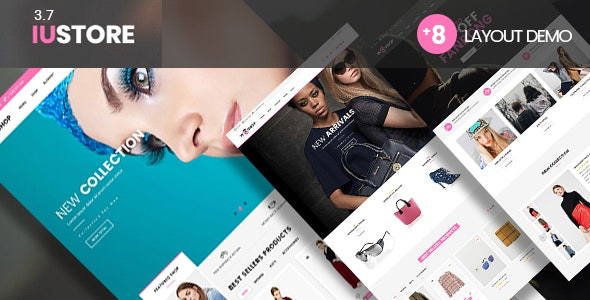 iuStore - Fashion Beauty  Cosmetic Shop  WooCommerce WordPress Theme