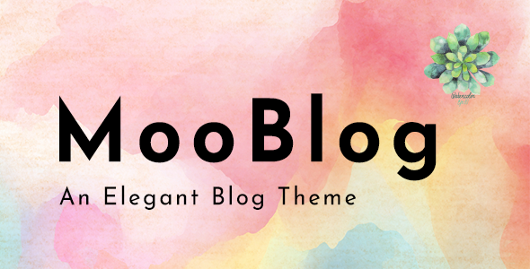 MooBlog -  Elegant Blog
