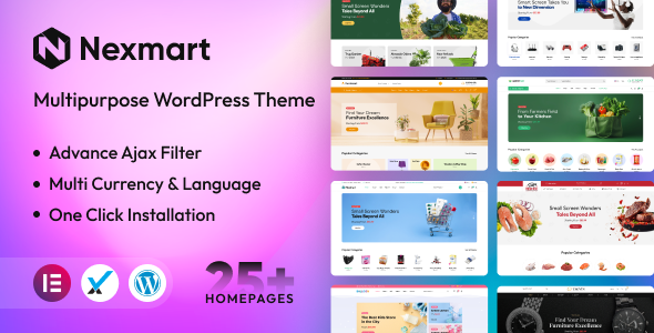 Nexmart - Multipurpose WooCommerce WordPress Theme