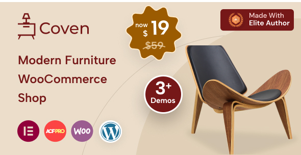Coven -  Furniture Store WordPress Theme