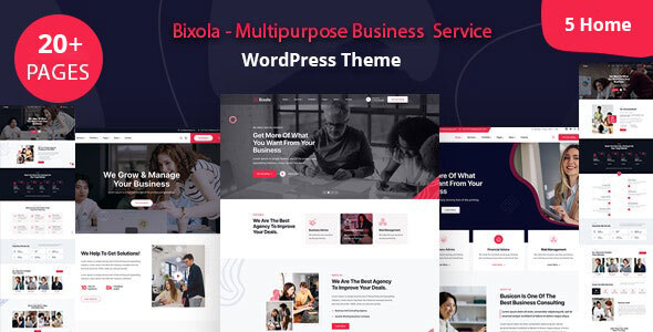 Bixola - Multipurpose Business Service WordPress Theme