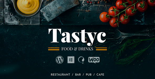 Tastyc - Restaurant WordPress Theme