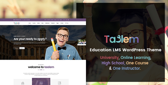 Taalem – Education LMS WordPress Theme