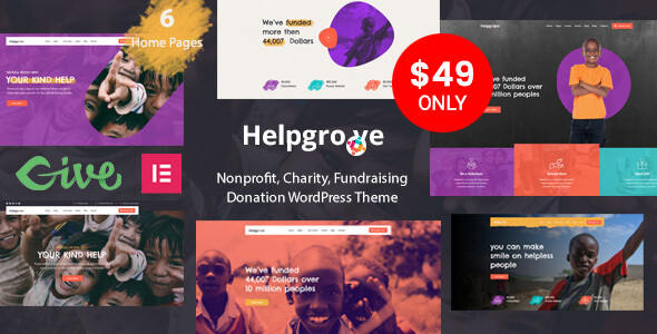 Helpgrove - Nonprofit Charity