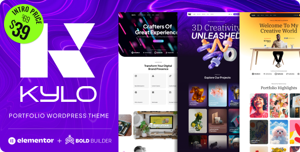 Kylo - Portfolio WordPress Theme
